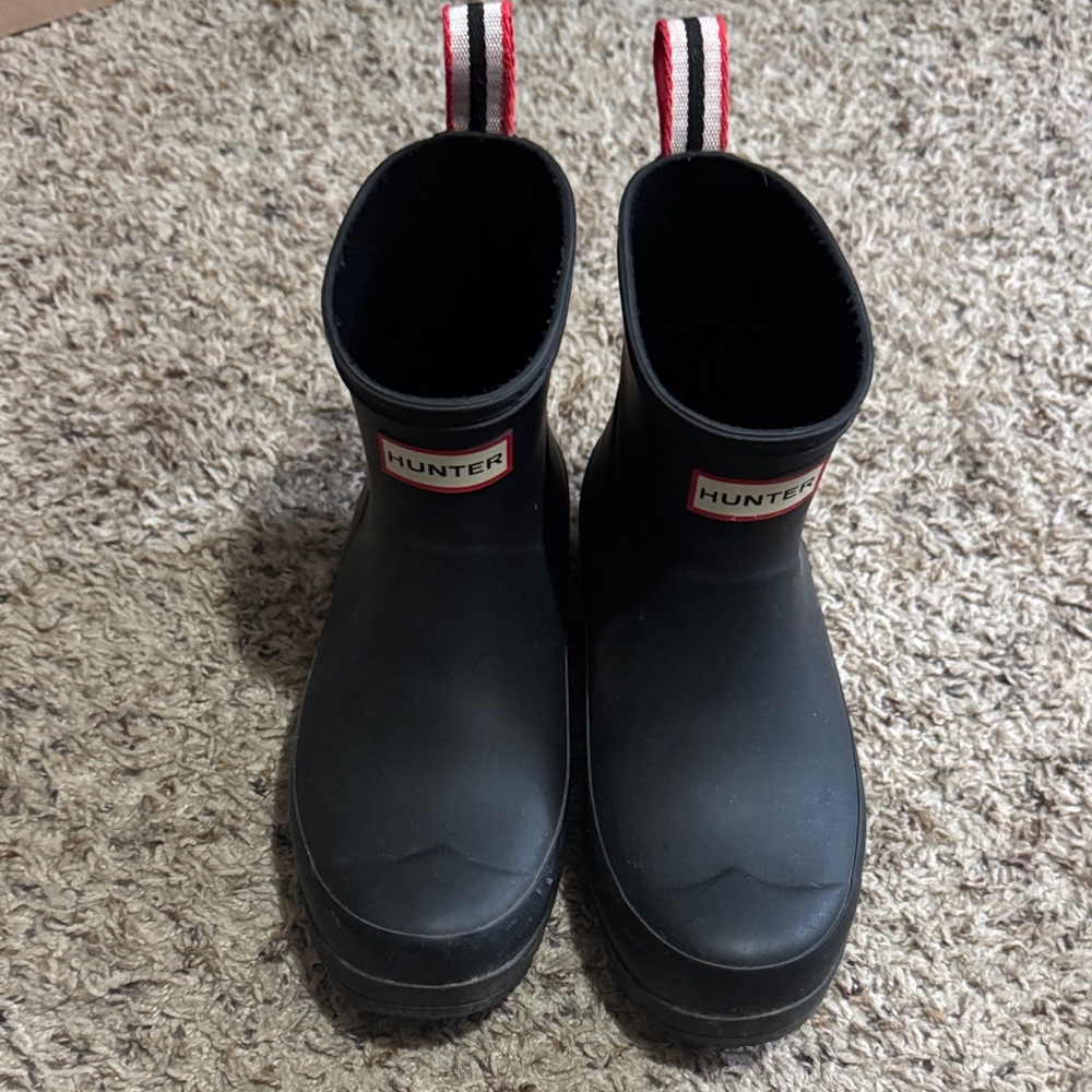 Hunter Black Rain Boots